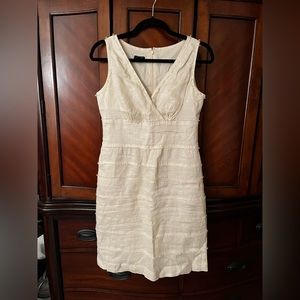 Talbots Vintage Linen Dress EUC